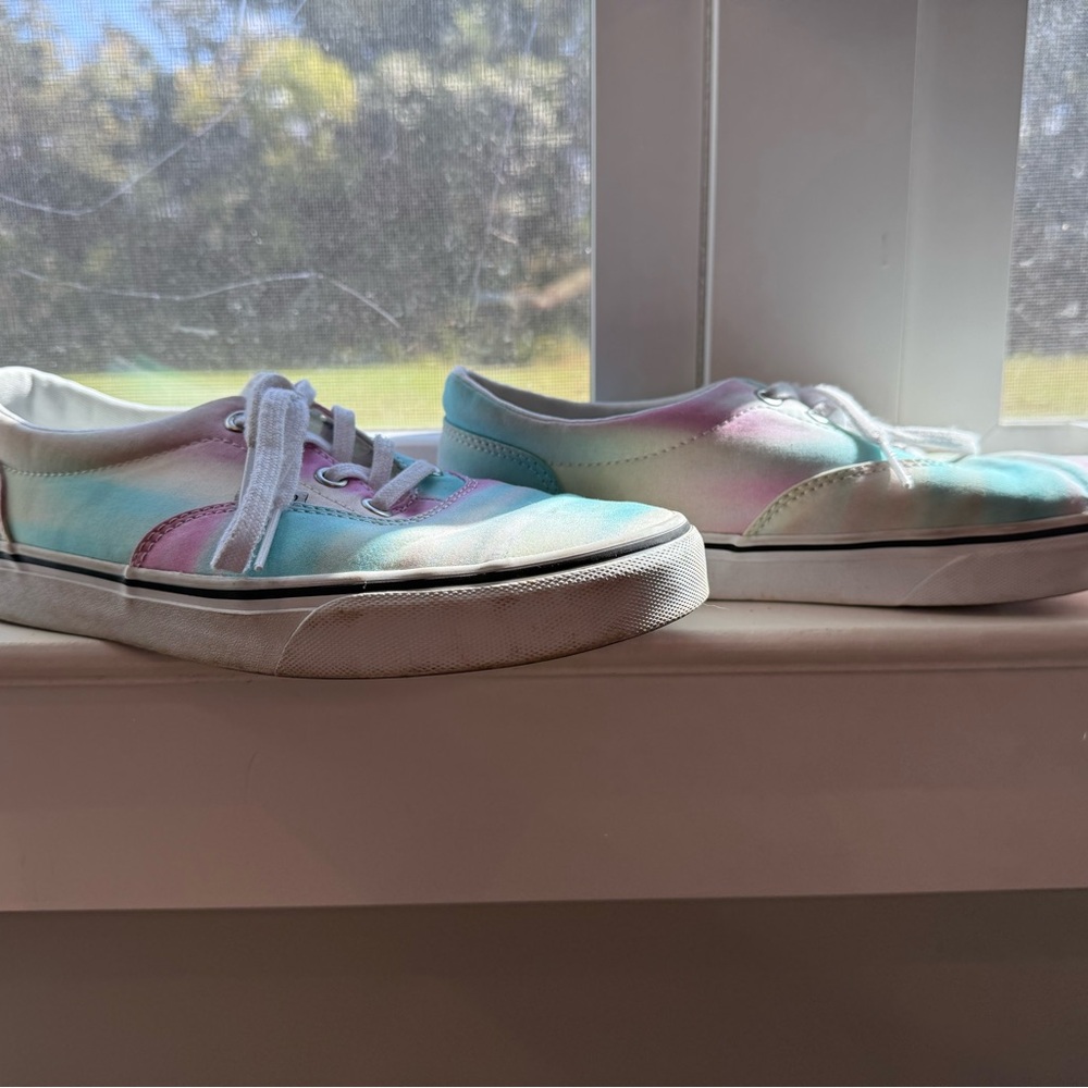 Pastel Tie-Dye Sneakers